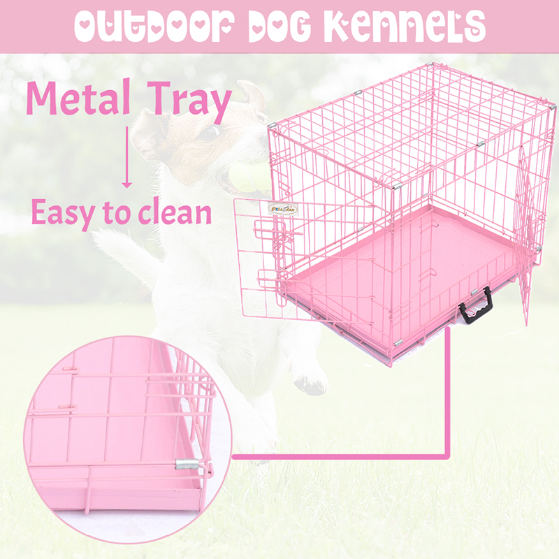 Összecsukható huzalfém kutya ketrec Összecsukható huzalfém kutya ketrec