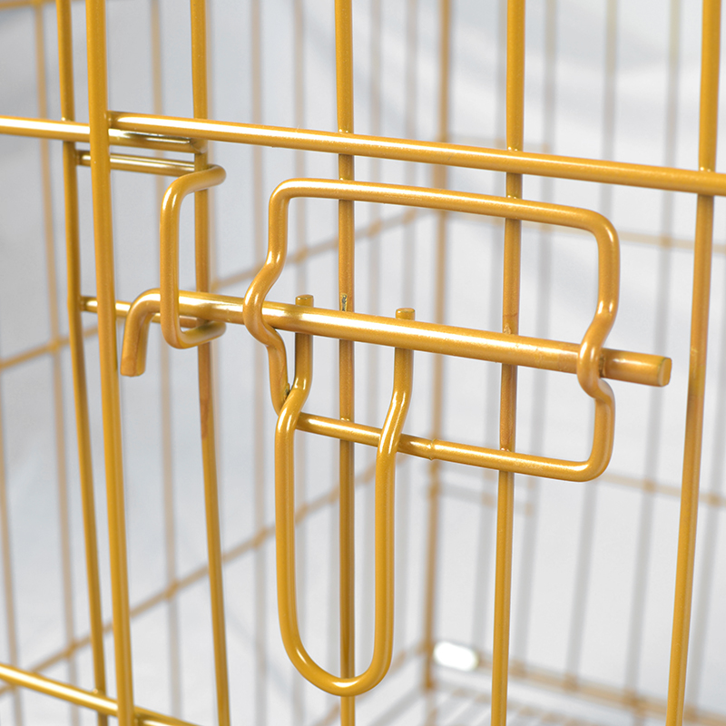 Összecsukható huzalfém kutya ketrec Összecsukható huzalfém kutya ketrec