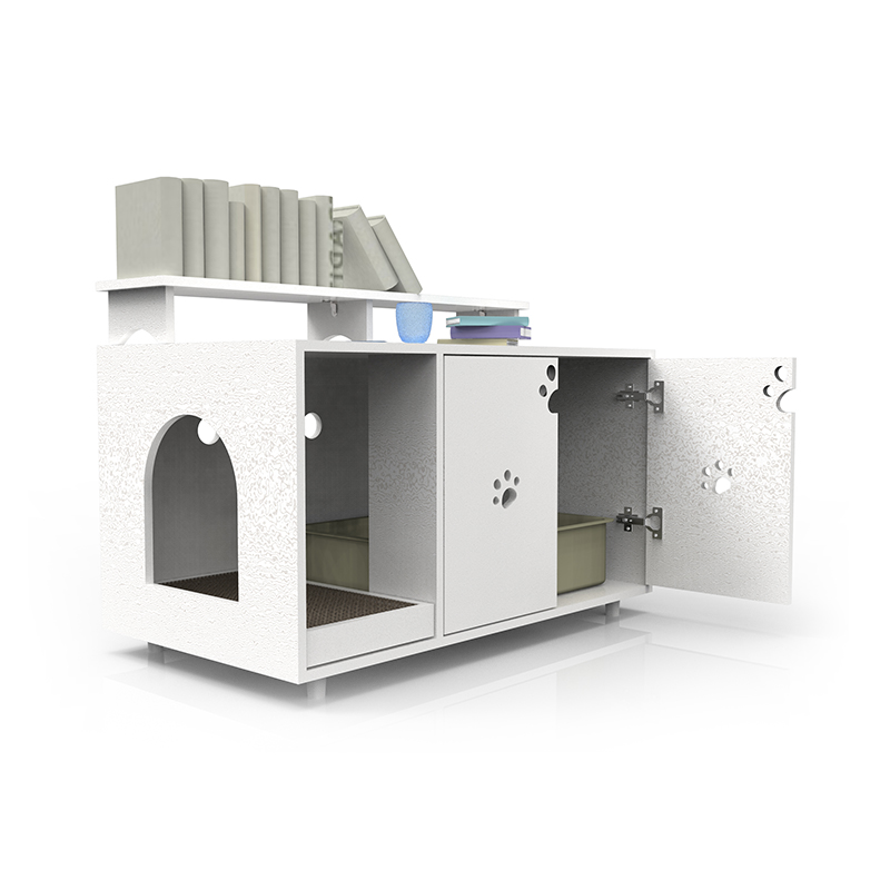 Bútor macska mosdó nagy, rejtett alom szekrény bútor macska ketrec Bútor macska mosdó nagy, rejtett alom szekrény bútor macska ketrec