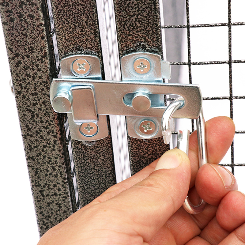 Dupla ajtó fémcső nyuszi nyúl ketrec hutch Dupla ajtó fémcső nyuszi nyúl ketrec hutch