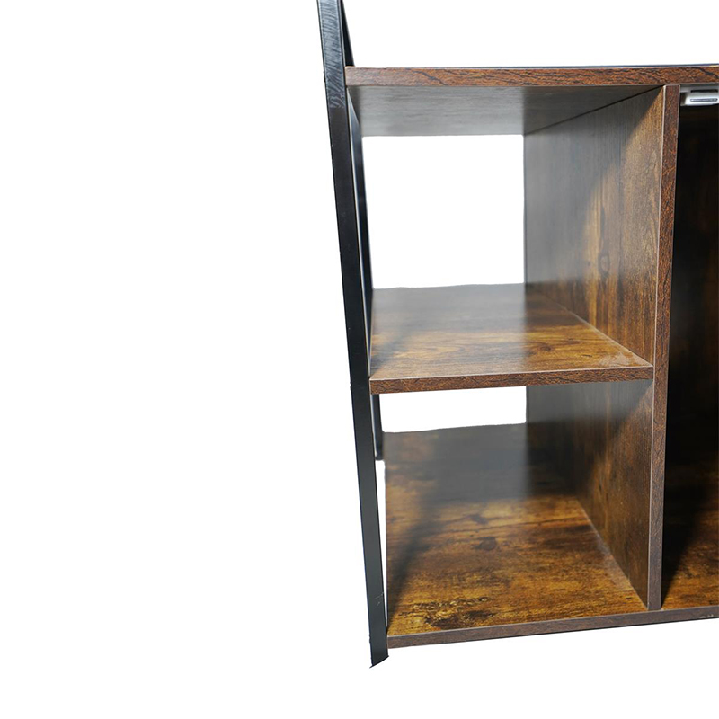 Bútor stílusú macskák ketrec tárolópolc alom szekrényével Bútor stílusú macskák ketrec tárolópolc alom szekrényével