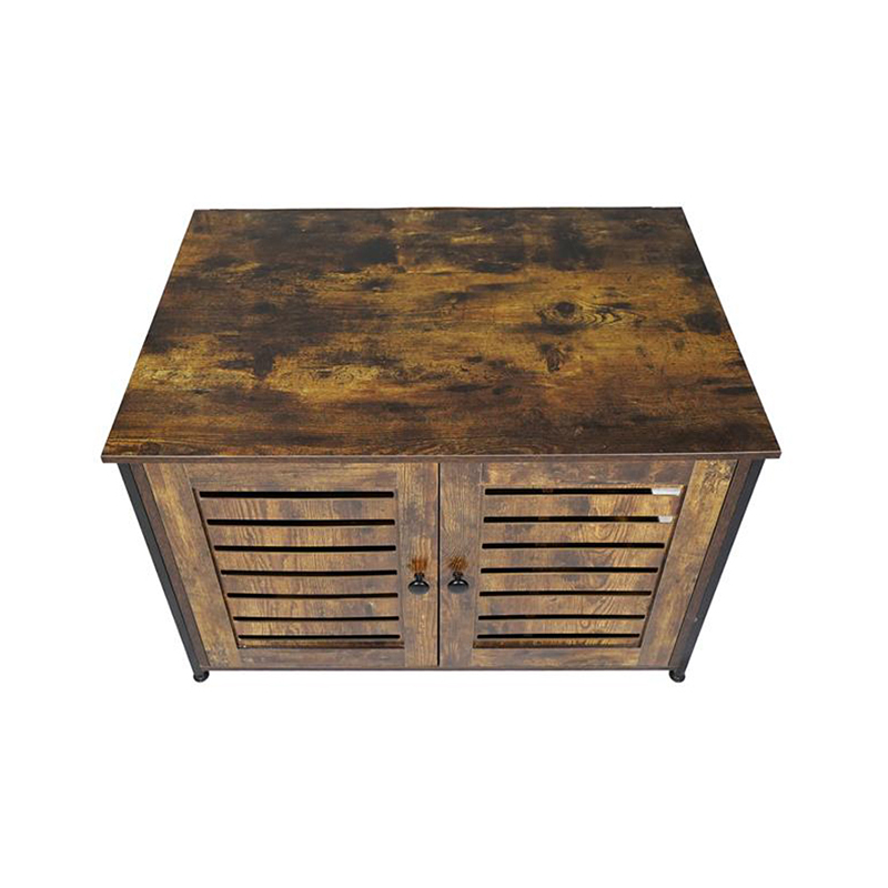 Bútor stílusú macskák ketrec oldalsó asztal alom szekrény elválasztóval Bútor stílusú macskák ketrec oldalsó asztal alom szekrény elválasztóval